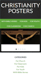 Mobile Screenshot of christianityposters.com